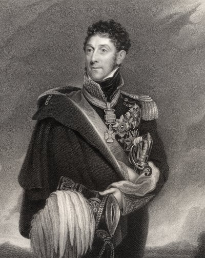 Stapleton Cotton, 1st Viscount Combermere, Engraved by J. Jenkins, from 